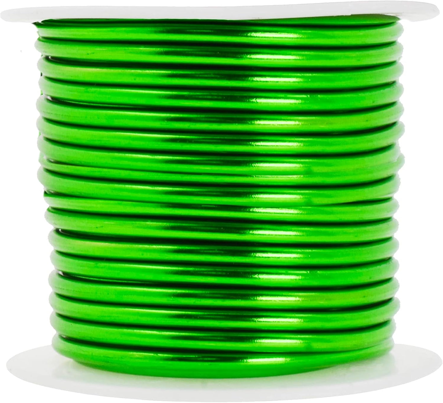 Mandala Crafts 10 Gauge Anodized Aluminum Craft Wire for Jewelry Making - 32 FT Colored Flexible Kelly Green Wire - Bendable for Bonsai Armature Crafting Sculpting - Crafty Corner