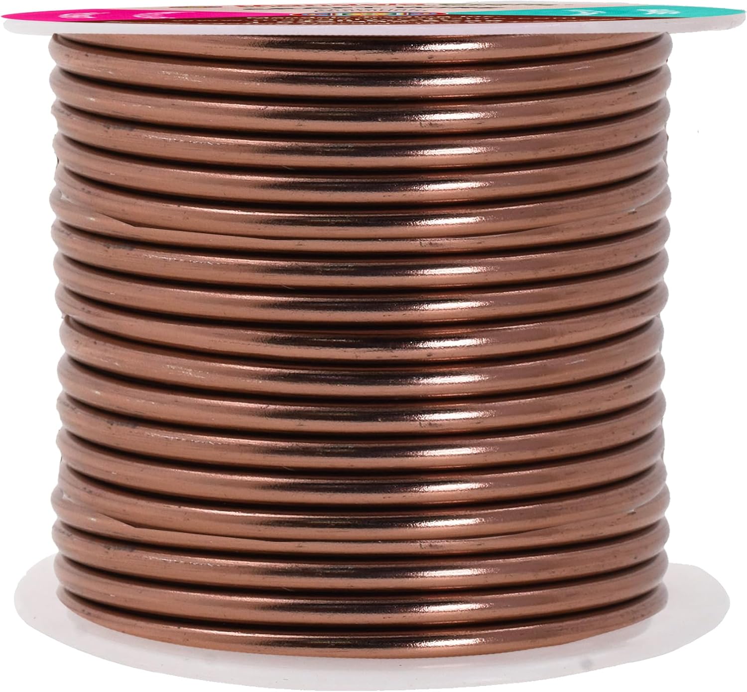 Mandala Crafts 10 Gauge Anodized Aluminum Craft Wire for Jewelry Making - 32 FT Colored Flexible Light Brown Wire - Bendable for Bonsai Armature Crafting Sculpting - Crafty Corner