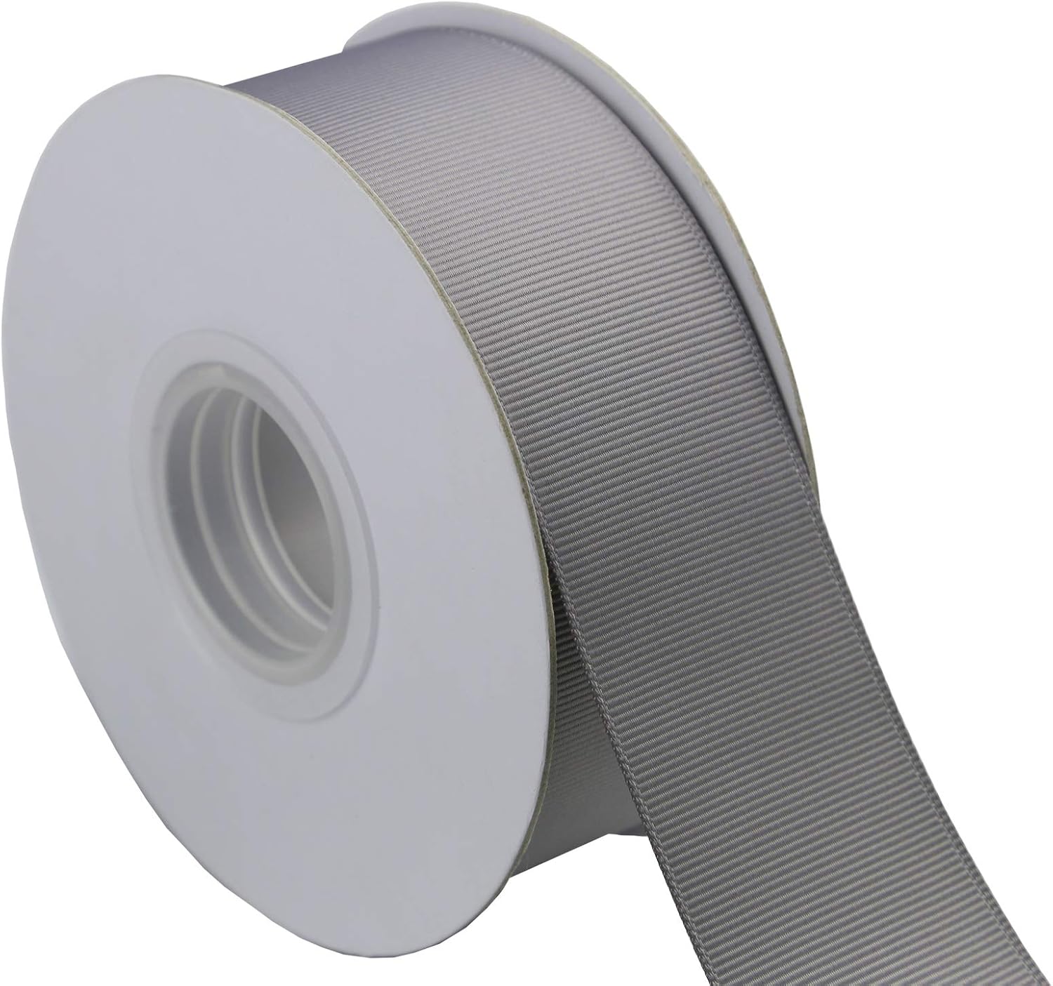 ITIsparkle 11/2" Inch Grosgrain Ribbon 25 Yards-Roll Set for Gift Wrapping Cake Decoration Party Favor Hair Braids Hair Bow Baby Shower Decoration Floral Arrangement Craft Supplies, Silver Ribbon - Crafty Corner