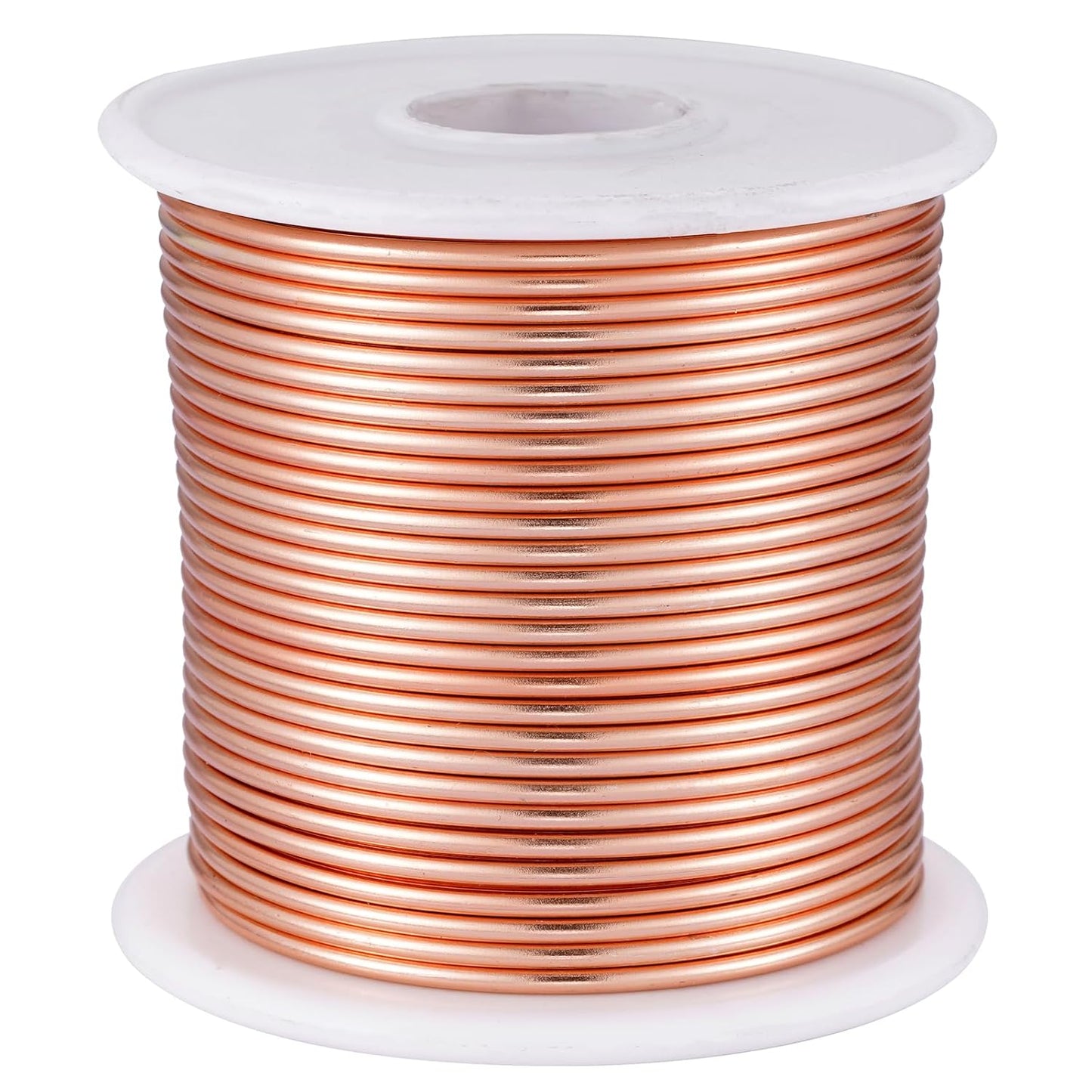 12 Gauge Copper Aluminum Craft Wire (105FT) - Anodized for Jewelry Making, Beading Floral, Plant Gardening, Sculpting & Modeling Craft Wire (Copper Tone #4, 2mm) - Crafty Corner