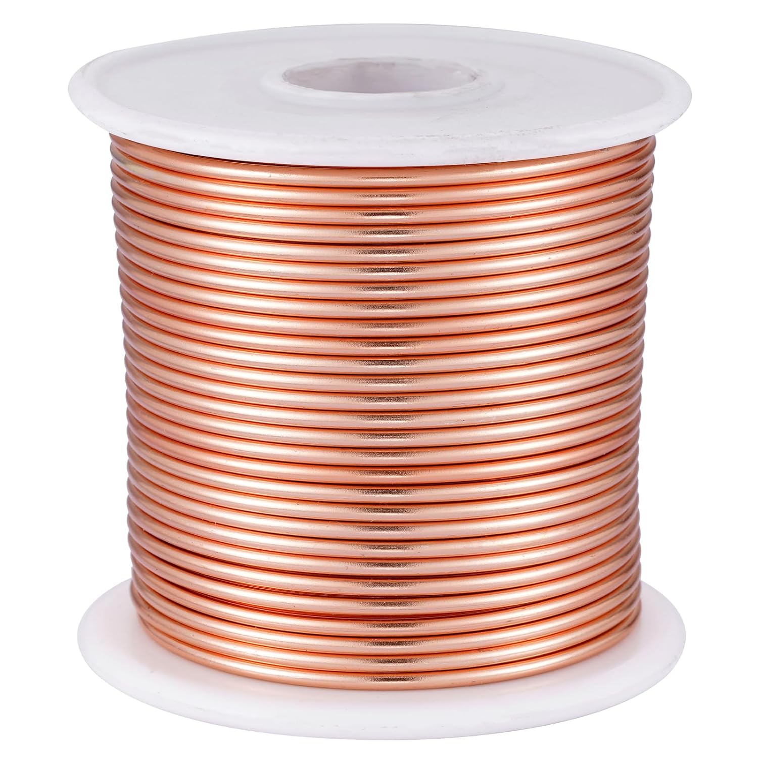 12 Gauge Copper Aluminum Craft Wire (105FT) - Anodized for Jewelry Making, Beading Floral, Plant Gardening, Sculpting & Modeling Craft Wire (Copper Tone #4, 2mm) - Crafty Corner