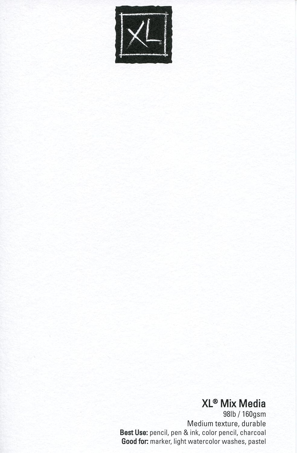 Canson XL Series Mixed Media Pad, Side Wire, 11x14 inches, 60 Sheets – Heavyweight Art Paper for Watercolor, Gouache, Marker, Painting, Drawing, Sketching - Crafty Corner