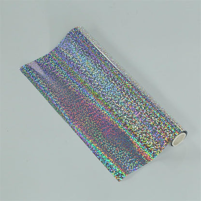 5mx19.3cm 8 Rolls Toner Reactive Foil Paper Hot Stamping Wrapping Paper for Card Making Sparkling Craftwork Scrapbooking Paper Crafts Handmade Foil by Laser Printer and Laminator Album Decoration
