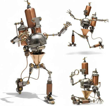 3D Metal Puzzle for Adults, Steampunk Mechanical Model Building Kit - 3D Jigsaw Puzzle for Teens & Adults, Challenging & Creative DIY Art Project, Unique Gift Idea