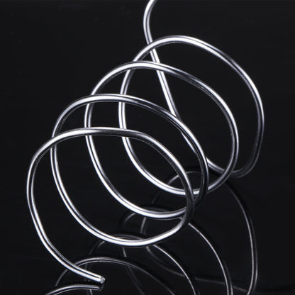 TecUnite Aluminum Craft Wire for Sculpting Armature Bendable Craft Wire for DIY Jewelry Making (1 Roll,Silver,10 M x 2 mm)