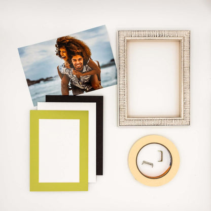 11x14 Mat for 8.5x11 Photo - Precut Pistachio Green Picture Matboard for Frames 11 x 14 Inches - Bevel Cut Matte to Display Art 8.5 x 11 Inches - Acid Free ONE MAT with Backing Board & Clear Bag