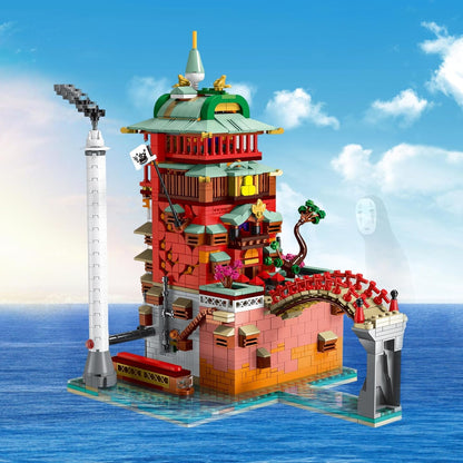 Flowers Japanese Castle House Building Kit Compatible with Lego Sets for adutls,Creator Architecture Building Model Set for Girls 8-14 Years Up Movie Lover 1826 pcs - Crafty Corner