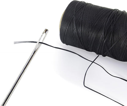 MJMP 12" Professional Upholstery Large Eye Long Needle Easy to Thread,Used for Furniture Weaving Leather Hand Sewing. (12")