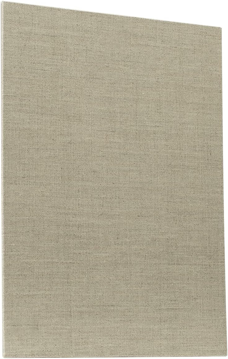 Senso Clear Primed Linen Panels - 4x4-3 Pack of Panels for Painting Oils, Acrylics, Pastels and More