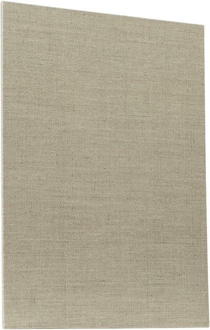 Senso Clear Primed Linen Panels - 4x4-3 Pack of Panels for Painting Oils, Acrylics, Pastels and More