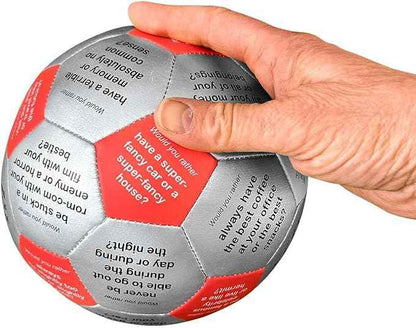 Trainers Warehouse 6" Thumball Collection, 32 Prompts for Conversation, Team Building, Relationship and Training