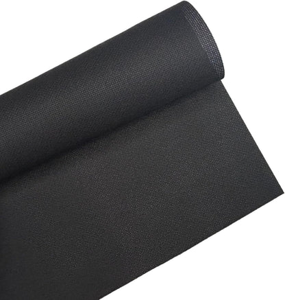 1 Sheet of Black 14 Count Aida Cloth – 28 x 28 Inch Pre-Cut Fabric Squares – Cross Stitch Fabric – 100% Cotton – Ideal for Needlework & Embroidery – The Knotty Unicorn