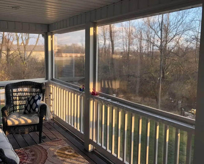 Metro Screenworks Clear Vinyl Roll (Partial) - Marine Grade Vinyl 40 Gauge Sheet - 54-in x 8 Yards - Double Polished Heavy Duty Plastic Sheeting for Windows, Boats, Greenhouse, & More