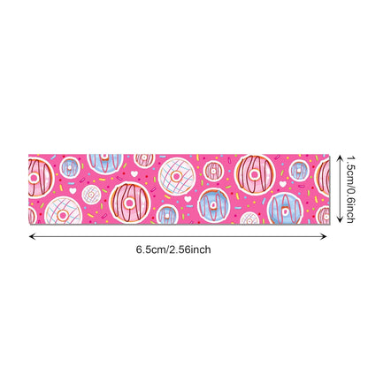 Donut Washi Tape Set 12 Rolls,Cute Washi Tape Candy Cake Gifts Wrapping Decorative Paper Stickers Decorative Tapes for DIY Art Crafts Wrapping Decor Junk Journal Scrapbooking Gifts Stickers