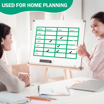 Magnetic Tape Roll Thin Strips, 0.39 Inch x 33 Feet Magnetic Board Dividers Whiteboard Graphic Decorative Tape Marking Line for Classroom Office Art Accessories(Green)