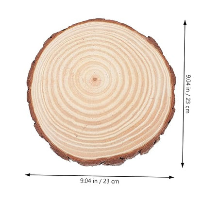 2pcs Outdoor Garden Stepping Stones Wood for Decorative Walkway Edging DIY Stepping Stone Kit