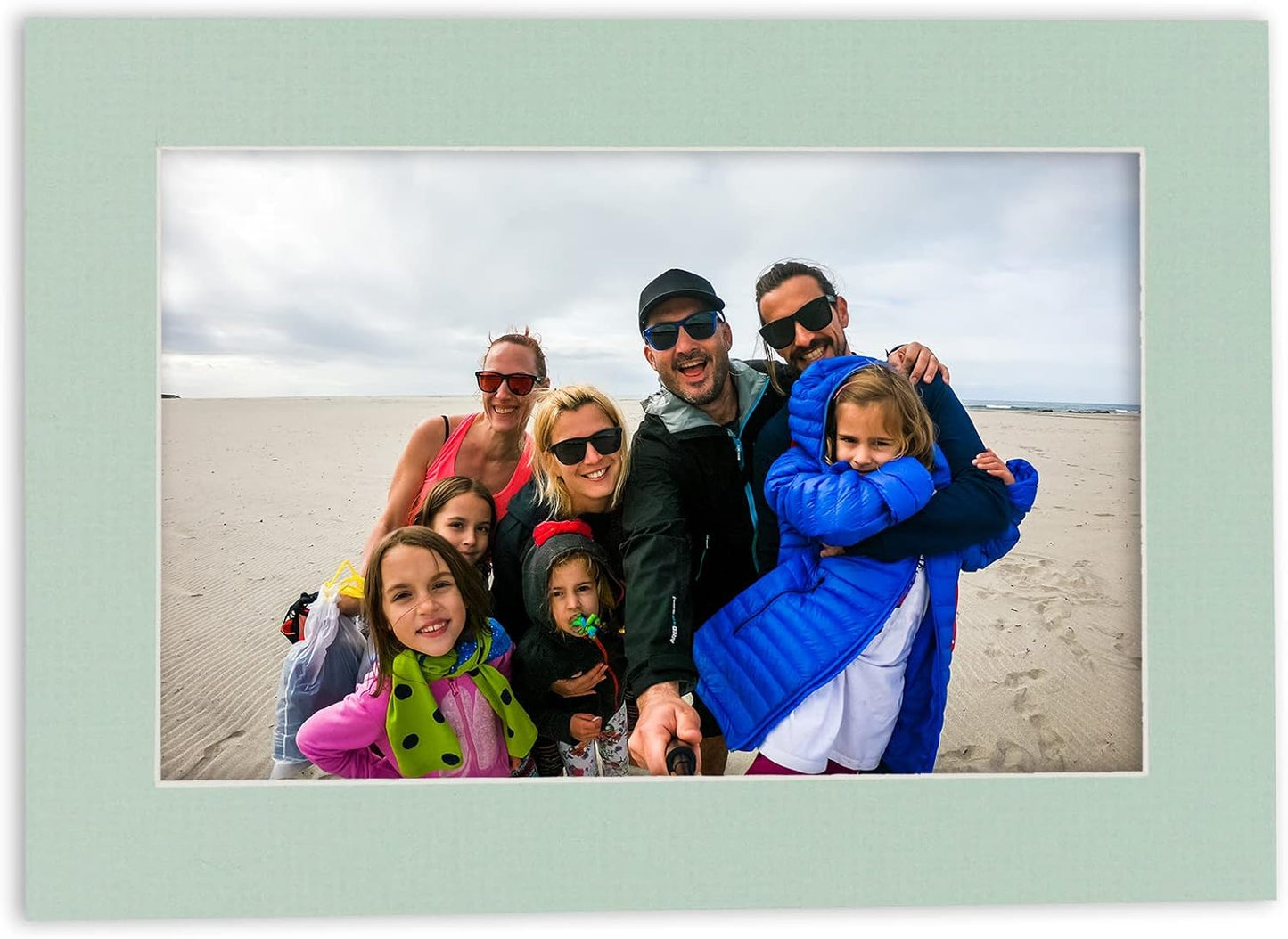 11x14 Mat for 8.5x11 Photo - Precut Honeydew Green Picture Matboard for Frames Measuring 11 x 14 Inches - Bevel Cut Matte to Display Art Measuring 8.5 x 11 Inches - Acid Free Pack of 25 MATS