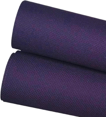 2 Sheets of Navy Blue 14 Count Aida Cloth – 21 x 21 Inch Pre-Cut Fabric Squares – Cross Stitch Fabric – 100% Cotton – Ideal for Needlework & Embroidery – The Knotty Unicorn