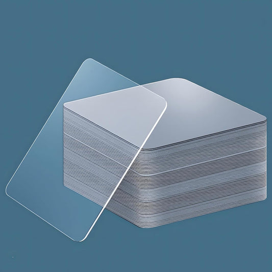 LMJIA Heavy Duty Double Sided Tape, Clear Reusable Mounting Tape Picture Hanging Adhesive Tape Removable Wall Tape Adhesive Poster Tape