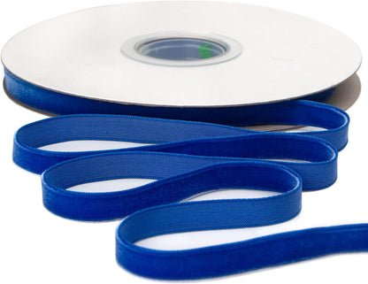 Ribbli Polyester Royal Blue Velvet Ribbon,3/8 Inches Continuous10-Yard Spool,Christmas Ribbon for Gift Wrapping,Floral Bouquets, Home Decor - Crafty Corner