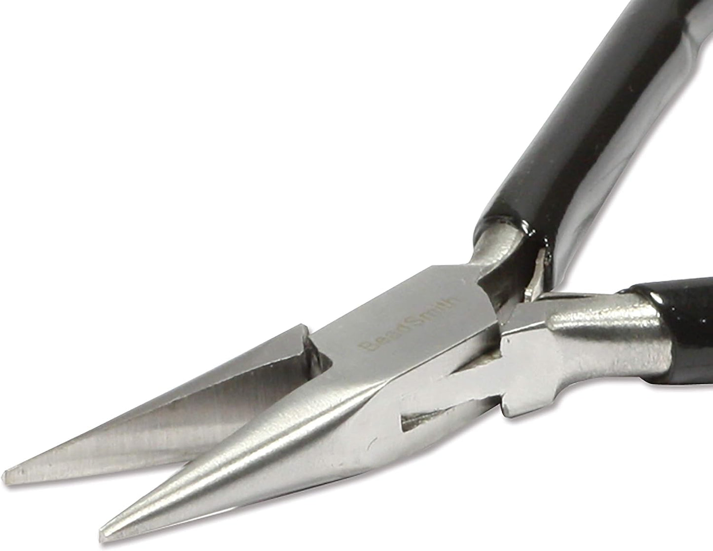 The Beadsmith Chain Nose Pliers – Extra Fine Tips – 4.5 inches (114mm) – PVC Grip Handle with Double Leaf Springs – Jewelry Making Tool for Creating Bracelets, Earrings and Necklaces - Crafty Corner