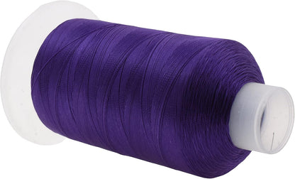 Mandala Crafts Maroon Purple Orange Hot Pink Heavy Duty Thread - 6000 Yds Tex 90 Thread - Bonded Polyester Thread Outdoor Marine Upholstery Threads