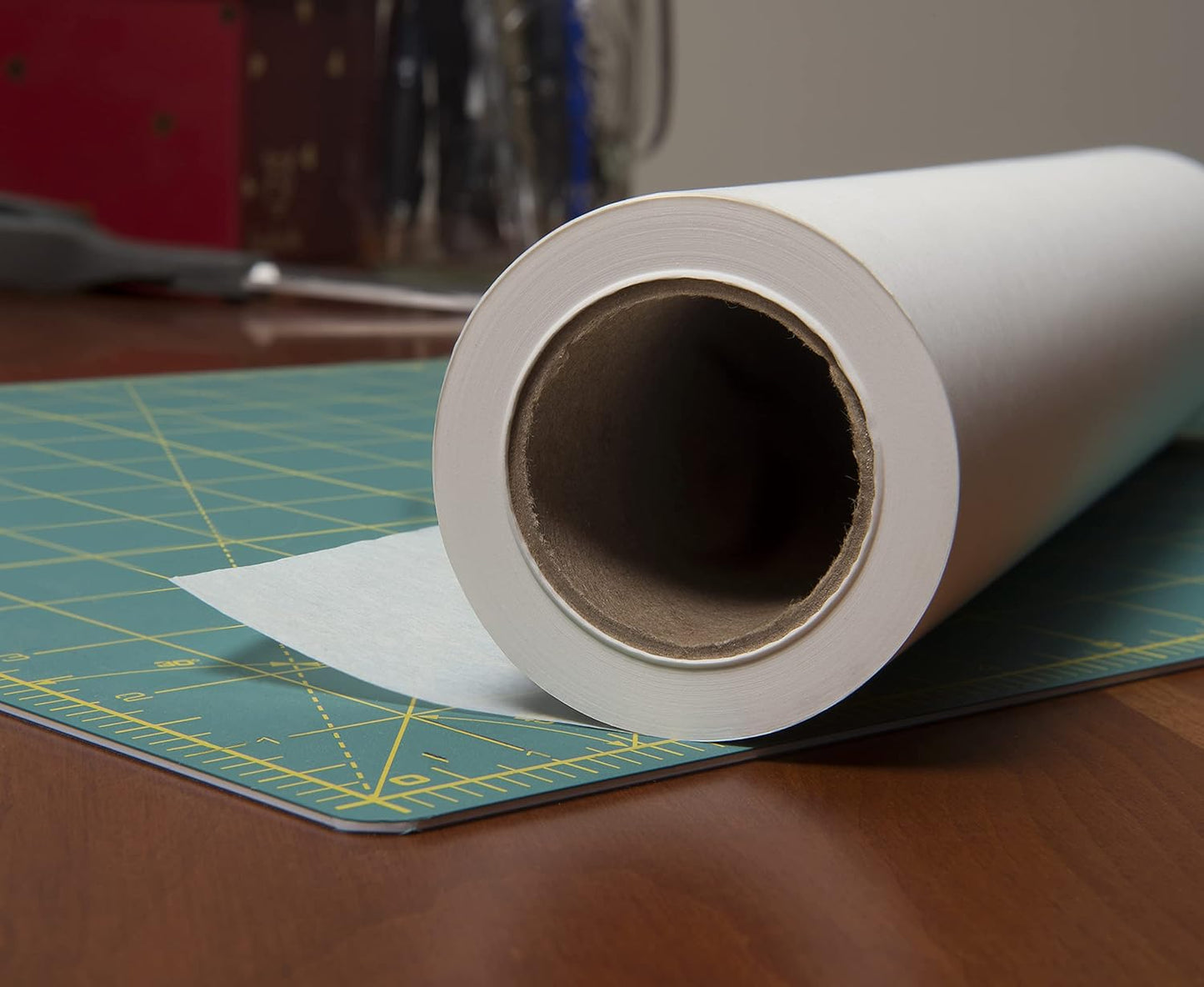 Bienfang Sketching & Tracing Paper Roll, White, 24 Inches x 50 Yards - for Drawing, Trace, Sketch, Sewing Pattern