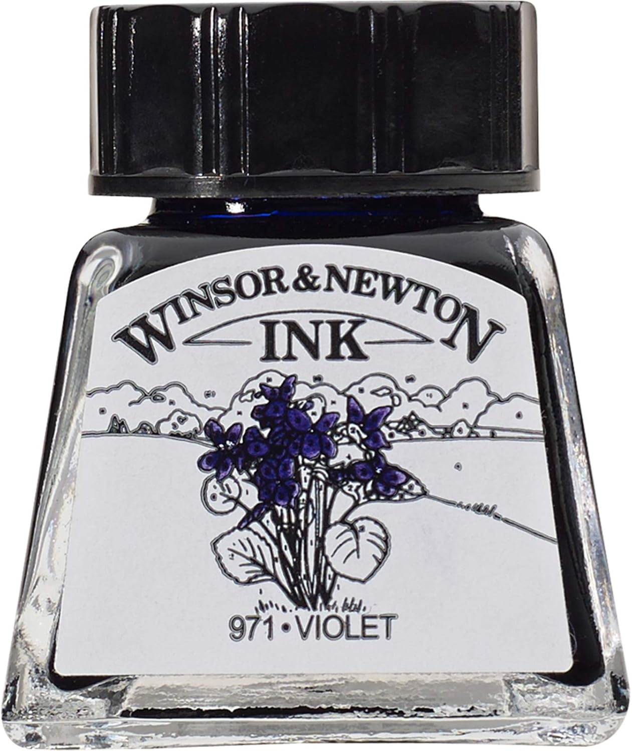 Winsor & Newton Specialty Ink, Bottle, 14ml, Violet - Crafty Corner