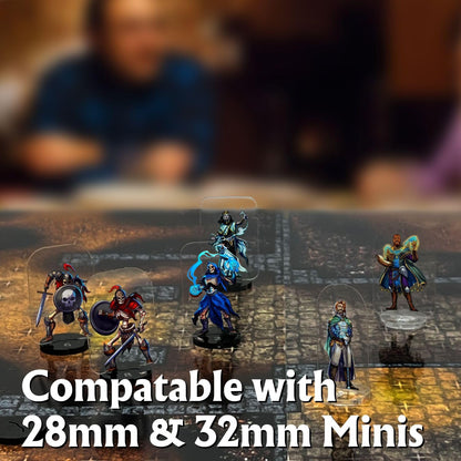 Arcknight The Winding Caverns Roleplaying Battlemaps; 16 Modular RPG Maps in 8 Double-Sided Pages, 1" Square Grid, Modular & Versatile Design for Tabletop Gaming - for Dungeons & Dragons & Pathfinder