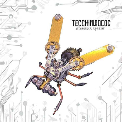 3D Metal Puzzle Insect Bug Mechanical Fly Model Steampunk Sculpture DIY Projects Making Kit Arts and Crafts Metal Building Science kit, Ideas,Gifts for Birthday(Mechanical Fly A)