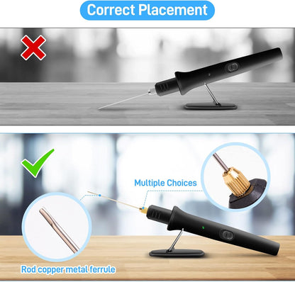 Hot Wire Foam Cutter, 4 in 1 Electric Hot Knife Foam Cutting Tool, 100-240v / 18w Styrofoam Cutter with Marker Pen