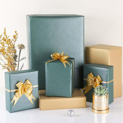 NESCCI Oversized Matte Wrapping Paper,Double Sided Solid Color Pearly-Lustre Paper,Gift Wrapping Paper,Perfect for Wedding,Valentine's Day,Birthday,Christmas,Baby Shower (30 Inches X 32.8 Feet)