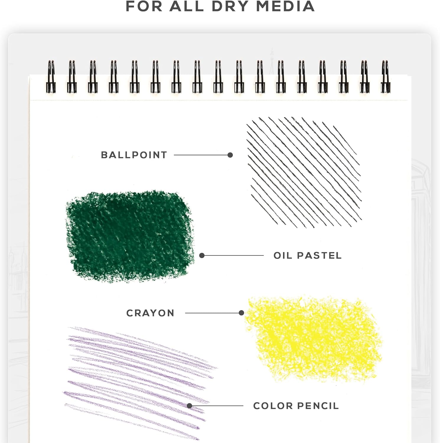 BEECHMORE BOOKS 9x12 Spiral Sketchbook – 140 GSM Acid-Free Paper, 100 Perforated Pages, A4 Art Sketch Pad for Drawing & Sketching, Artists, Adults - Crafty Corner