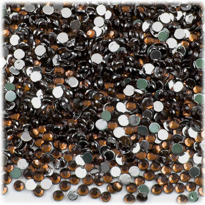 The Crafts Outlet 1,440pc Rhinestones Round 3mm (10ss) Flatback Aqua Blue AQA - Crafty Corner