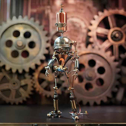 3D Metal Puzzle for Adults, Steampunk Mechanical Model Building Kit - 3D Jigsaw Puzzle for Teens & Adults, Challenging & Creative DIY Art Project, Unique Gift Idea