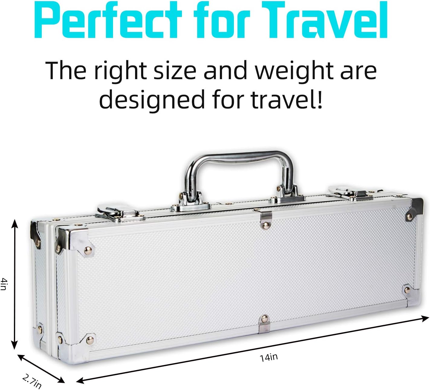 NOLIE 106 Tiles Rummy Cube Game Set with Aluminum Case and 4 Anti-Skid Durable Trays for 2-4 Players