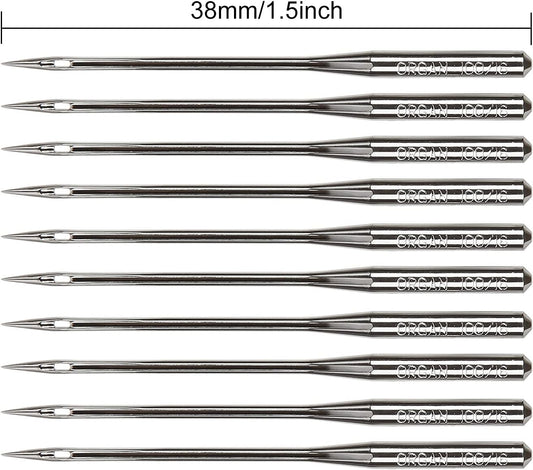 50 PCS Sewing Machine Needles for Brother, Sewing Needles Embroidery Machine Needles for Brother Sewing Machine (100/16-50 Pack)