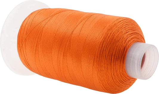 Mandala Crafts Maroon Purple Orange Hot Pink Heavy Duty Thread - 6000 Yds Tex 90 Thread - Bonded Polyester Thread Outdoor Marine Upholstery Threads