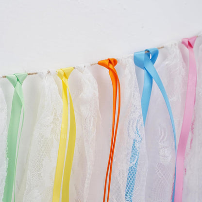MEEDEE Pastel Rainbow Ribbon Assortment Satin Rainbow Colored Ribbon 3/8" X 50 Yards for Crafts, Gift Wrapping, Party Decoration, DIY Handmade Hair Bows - Crafty Corner