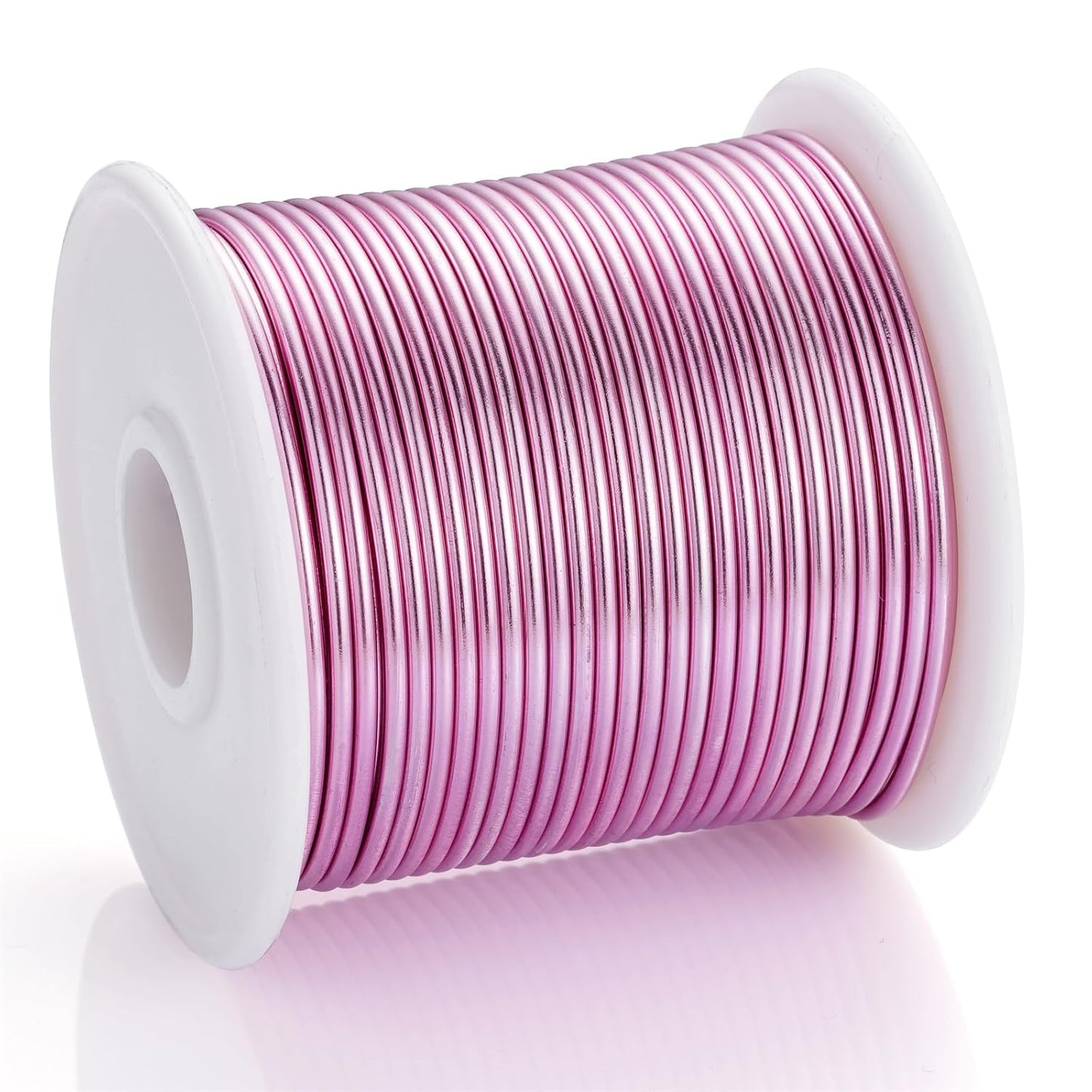12 Gauge Pink Aluminum Craft Wire (105FT) - Anodized for Jewelry Making, Beading Floral, Plant Gardening, Sculpting & Modeling Craft Wire(Pink #13, 2mm) - Crafty Corner