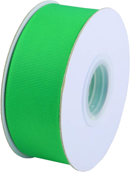ITIsparkle 11/2" Inch Grosgrain Ribbon 25 Yards-Roll Set for Gift Wrapping Cake Decoration Party Favor Hair Braids Hair Bow Baby Shower Decoration Floral Arrangement Craft Supplies, Emerald Ribbon - Crafty Corner