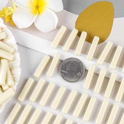 Youway Style Stick Mosaic Tiles for Crafts Bulk,150g Off White Strips Shapes Mosaic Glass Pieces for Crafts DIY Spring Mosaic Art Decor,Mosaic Kit Supplies