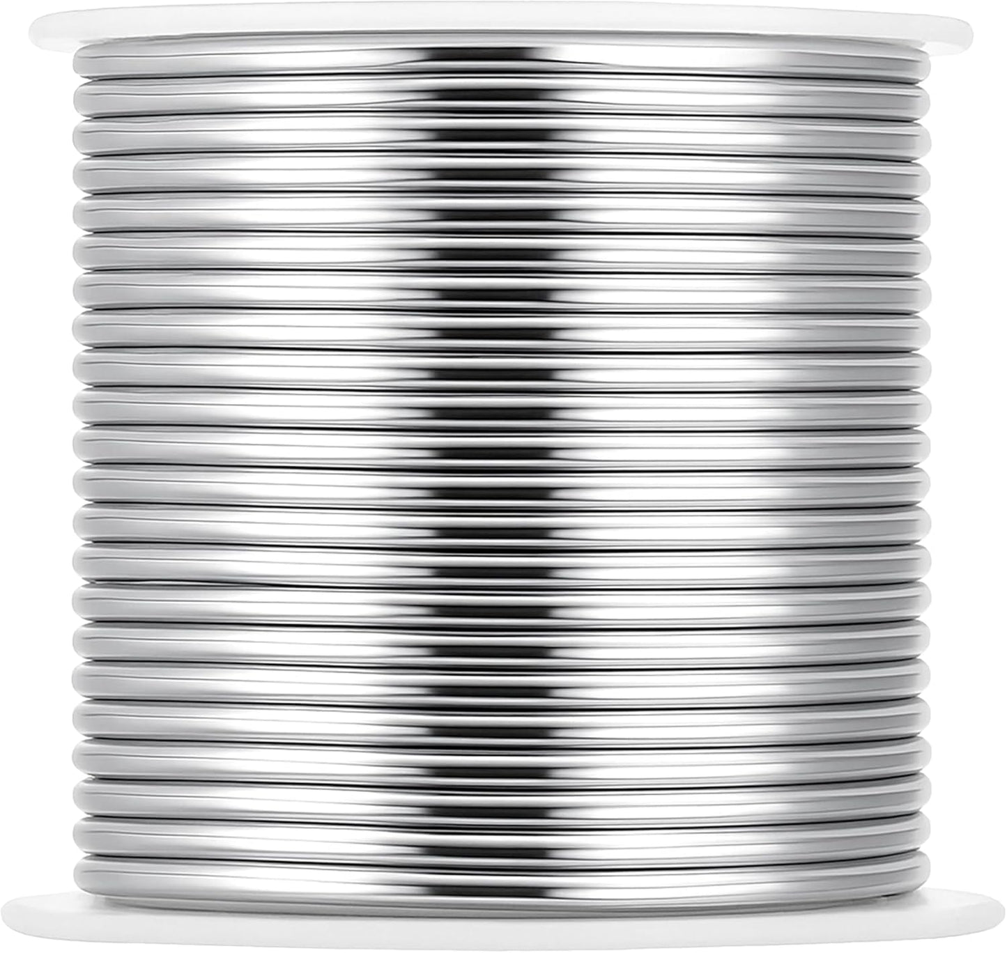 Mandala Crafts 10 Gauge Anodized Aluminum Craft Wire for Jewelry Making - 120 FT Colored Flexible Silver Black Wire - Bendable for Bonsai Armature Crafting Sculpting - Crafty Corner