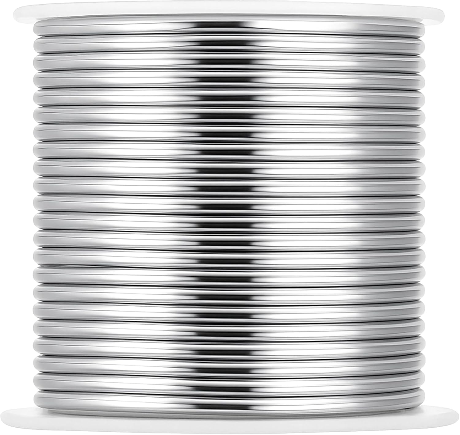 Mandala Crafts 10 Gauge Anodized Aluminum Craft Wire for Jewelry Making - 120 FT Colored Flexible Silver Black Wire - Bendable for Bonsai Armature Crafting Sculpting - Crafty Corner
