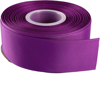 ITIsparkle 11/2" Inch Grosgrain Ribbon 25 Yards-Roll Set for Gift Wrapping Cake Decoration Party Favor Hair Braids Hair Bow Baby Shower Decoration Floral Arrangement Craft Supplies, Purple Ribbon - Crafty Corner
