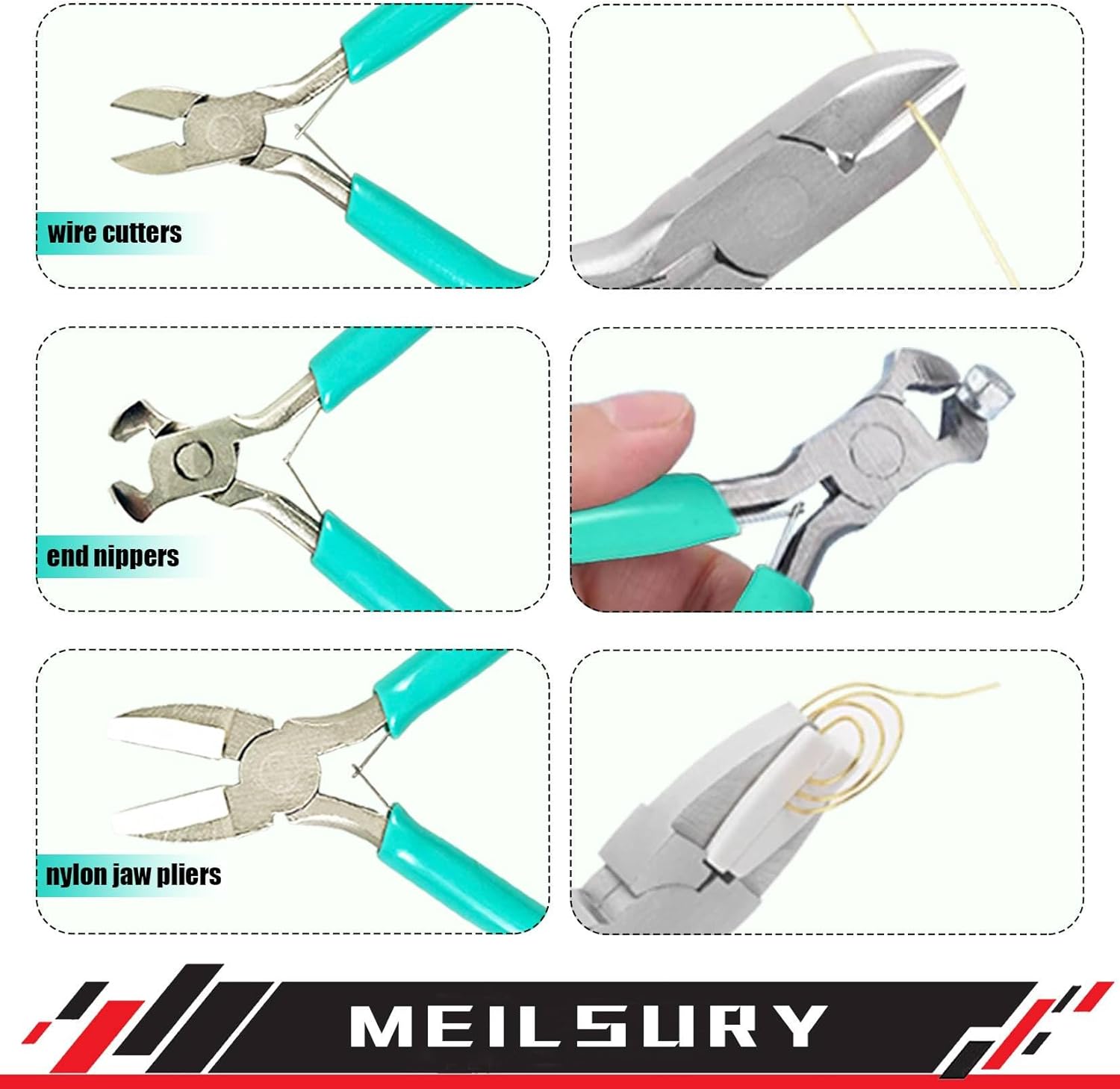 11-Piece jewelry pliers set,Jewelry-making plier tools with stainless steel jewelry tweezers for crafting,beading,and repairing - Crafty Corner