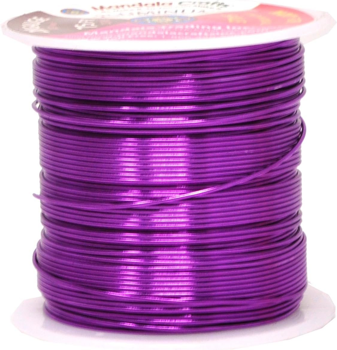 Mandala Crafts 20 Gauge Anodized Aluminum Craft Wire for Jewelry Making - 450 FT Colored Flexible Silver Copper Purple Gold Brown Red Wire - Bendable for Bonsai Armature Crafting Sculpting - Crafty Corner