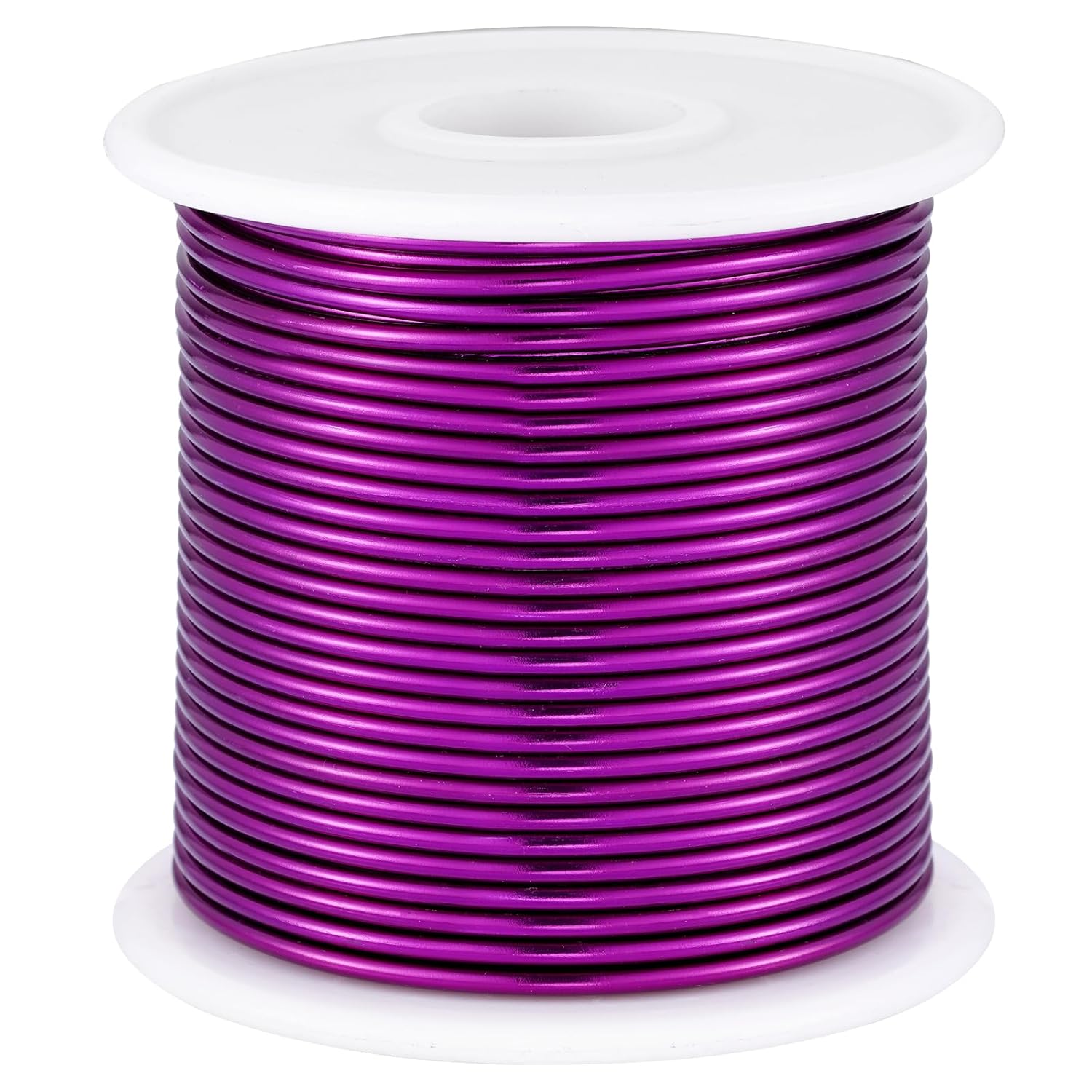 12 Gauge Purple Aluminum Craft Wire (105FT) - Anodized for Jewelry Making, Beading Floral, Plant Gardening, Sculpting & Modeling Craft Wire (Purple #11, 2mm) - Crafty Corner