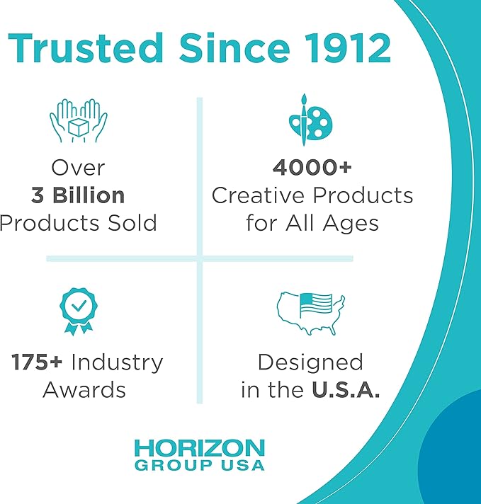 Made By Me Mix & Mold Your Own & Make 4 DIY Personalized Stepping Stones, Great Spring & Summer Weekend Activity, Perfect Keepsake, Birthday Party Idea for Kids Ages 5, 6, 7, 8, 9, Multicolor