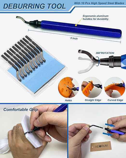 124Pcs 3D Printing Accessory Tools with Tool Bag for 3D Printer Modeler Basic Tools Diverse 3D Print Nozzle Cleaning Kit Mini Rotary Tool 3D Printer Tools for Remove/Trim and Finish 3D Print